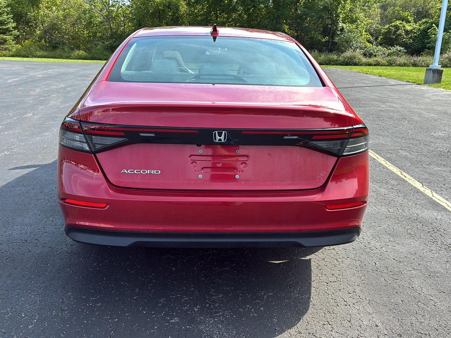 Used 2023 Radiant Red Metallic Honda EX image 22