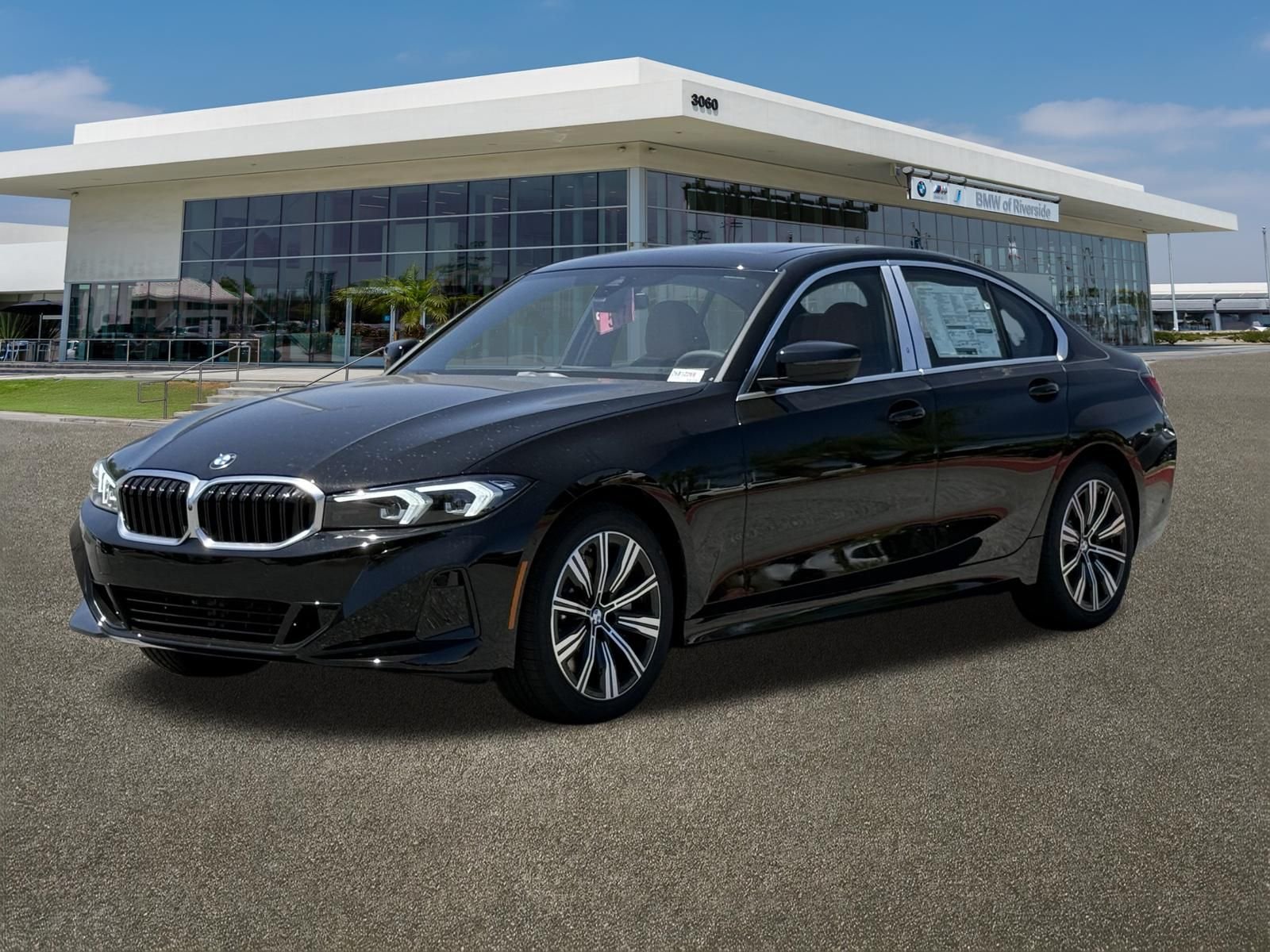 New 2026 Jet Black BMW 330i image 4