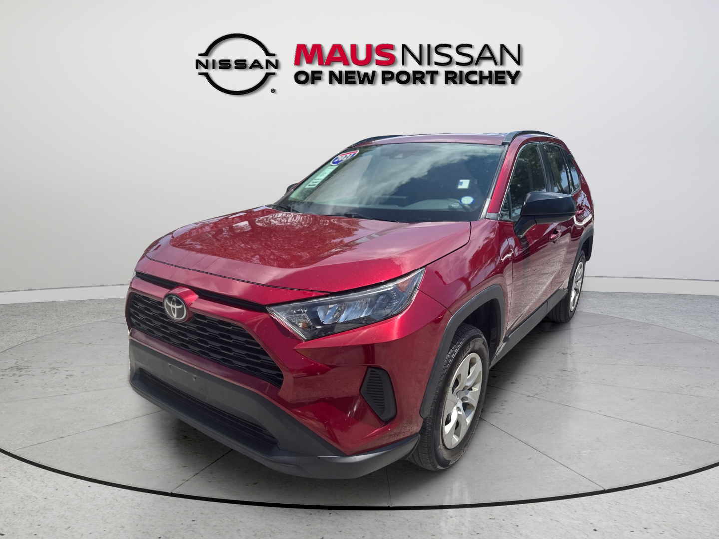 Used 2021 Red Toyota LE image 5