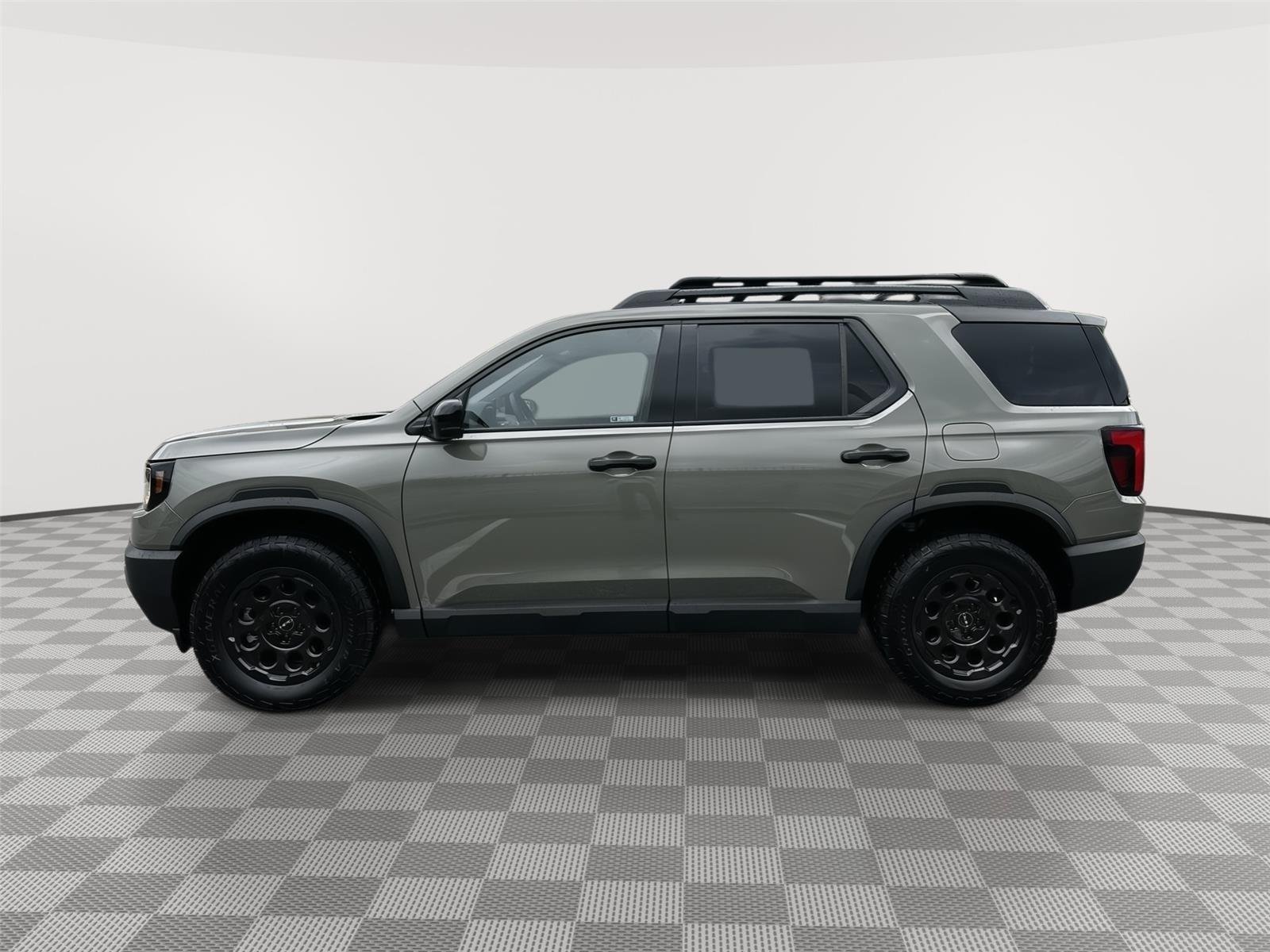 New 2026 Ash Green Metallic Honda TrailSport Elite Blackout image 3