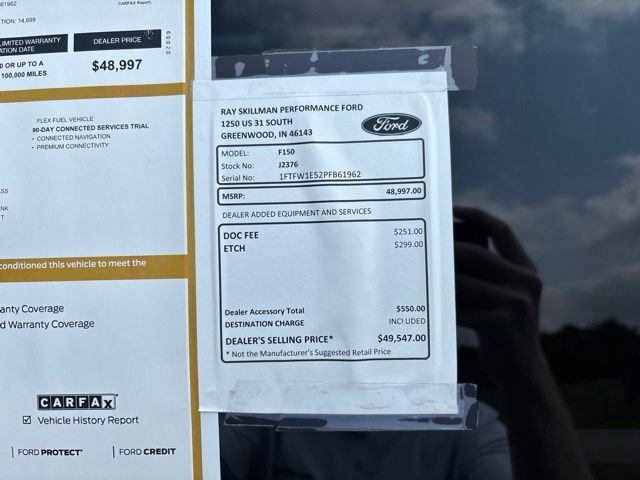 Used 2023 Gray Ford XLT image 2