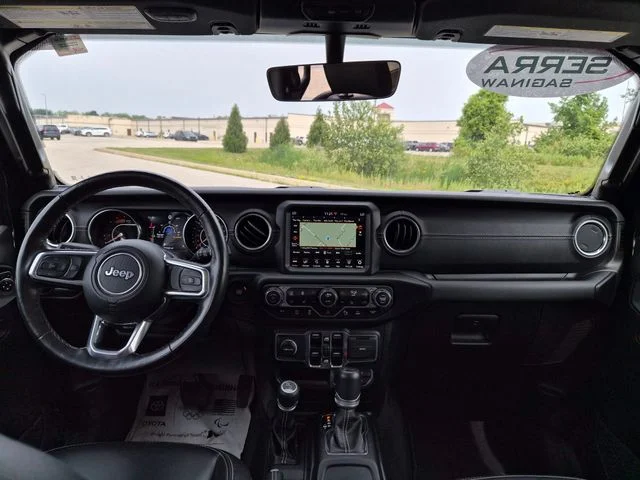 Used 2021 Black Jeep Unlimited Sahara image 34