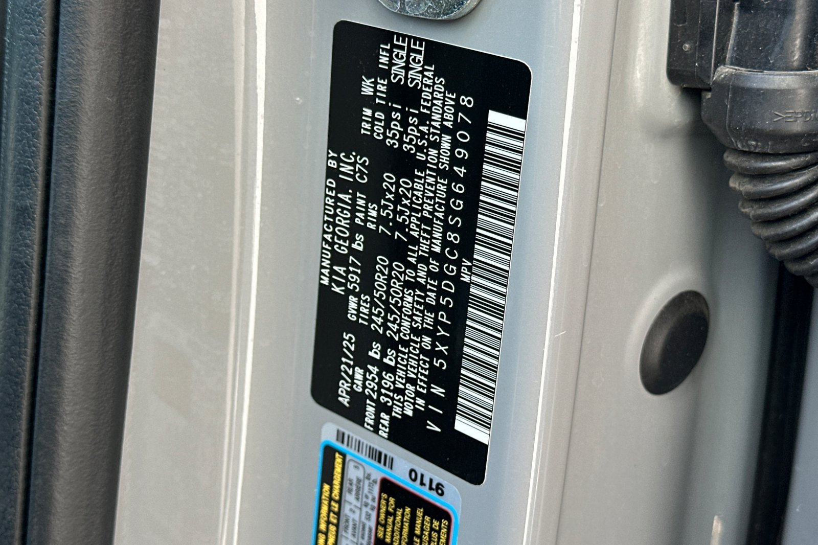 Used 2025 Gray Kia SX-Prestige X-Line image 35