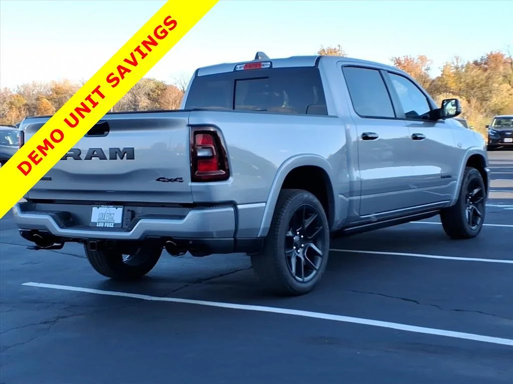 New 2026 Billet Silver Metallic Clear-Coat Exterior Paint RAM Laramie image 16