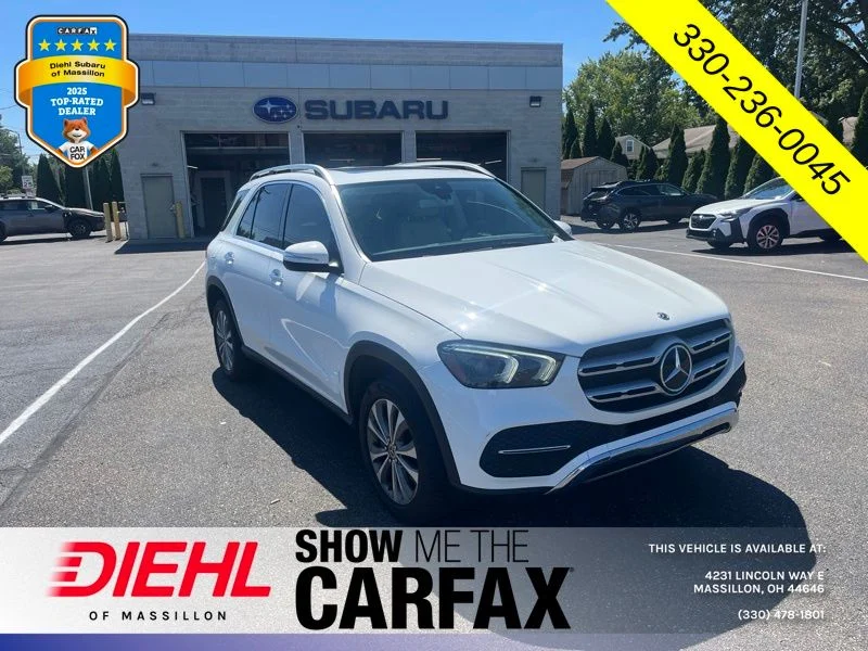 Used 2020 White Mercedes-Benz GLE 350 image 1