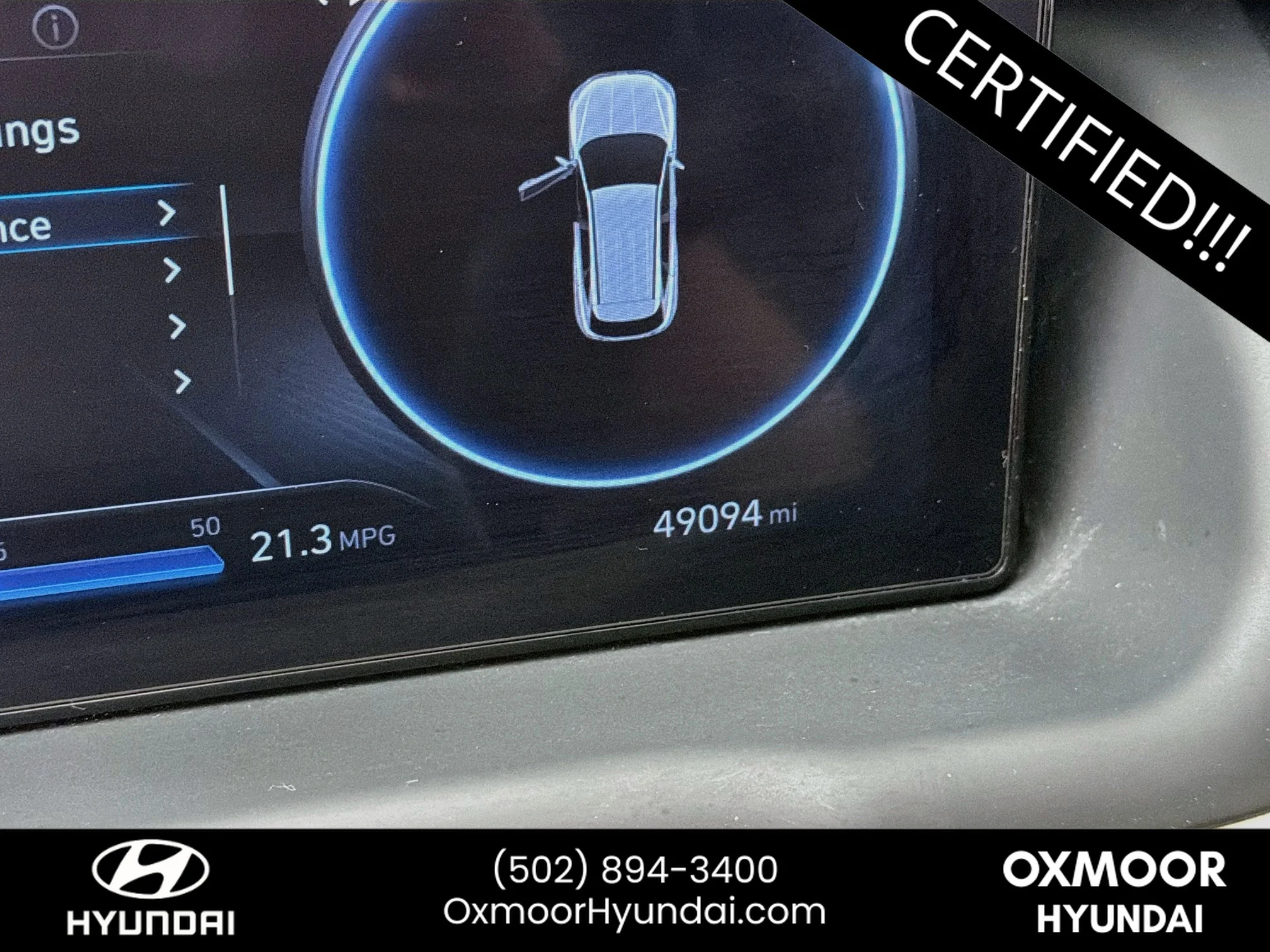 Certified Used 2024 Ultimate Red Hyundai SE image 12