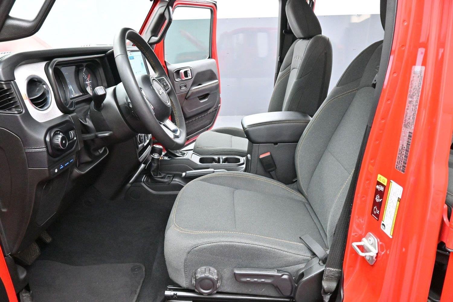 Used 2024 Firecracker Red Clearcoat Jeep Sahara image 12