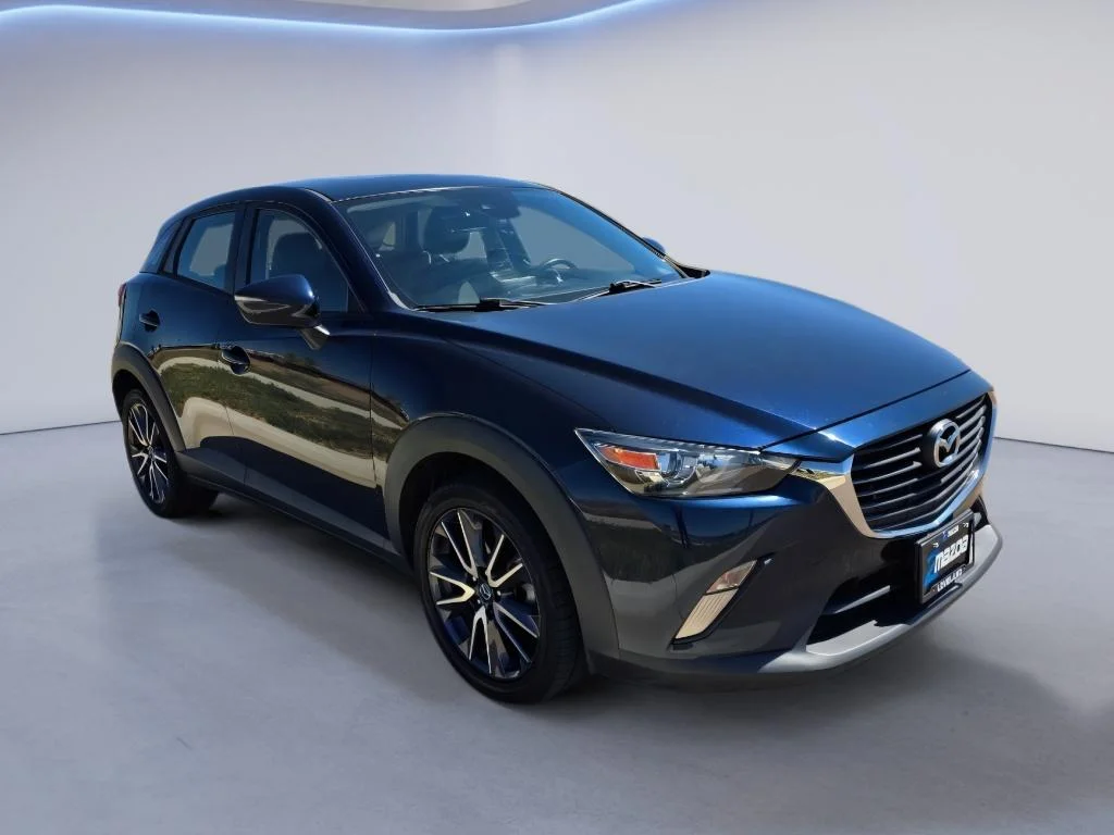 Used 2018 Deep Crystal Blue Mica Mazda Touring image 7