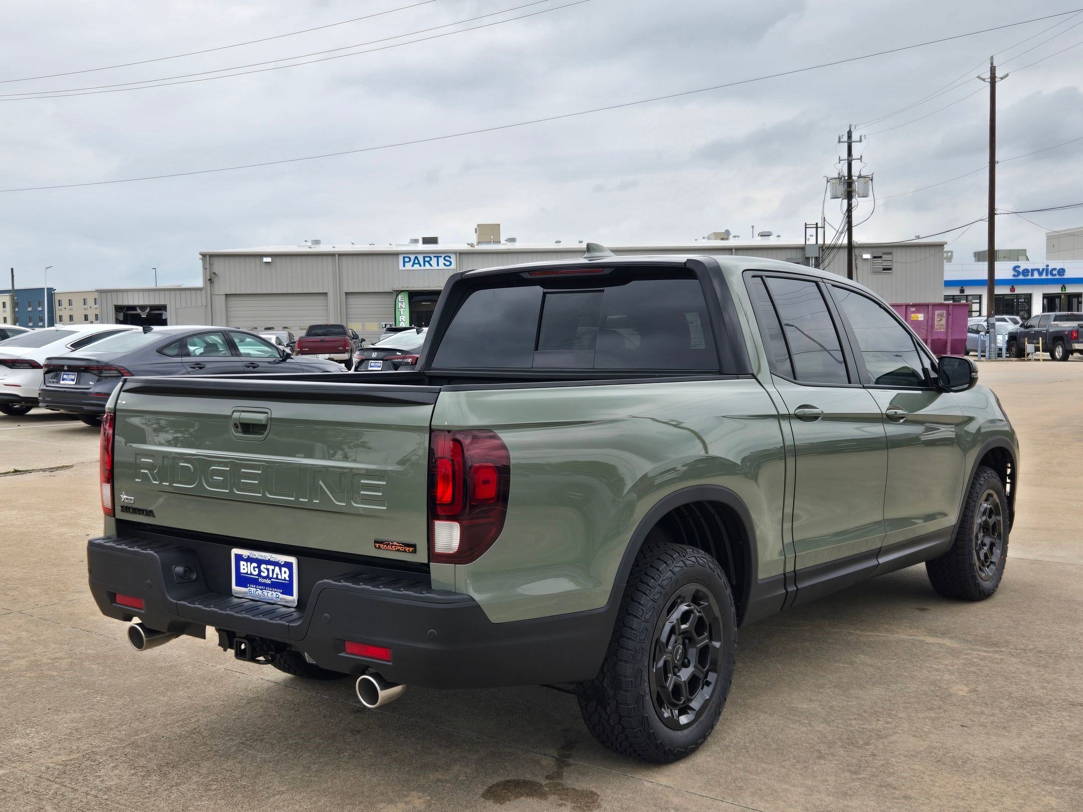 New 2026 Ash Green Metallic Honda TrailSport+ image 3