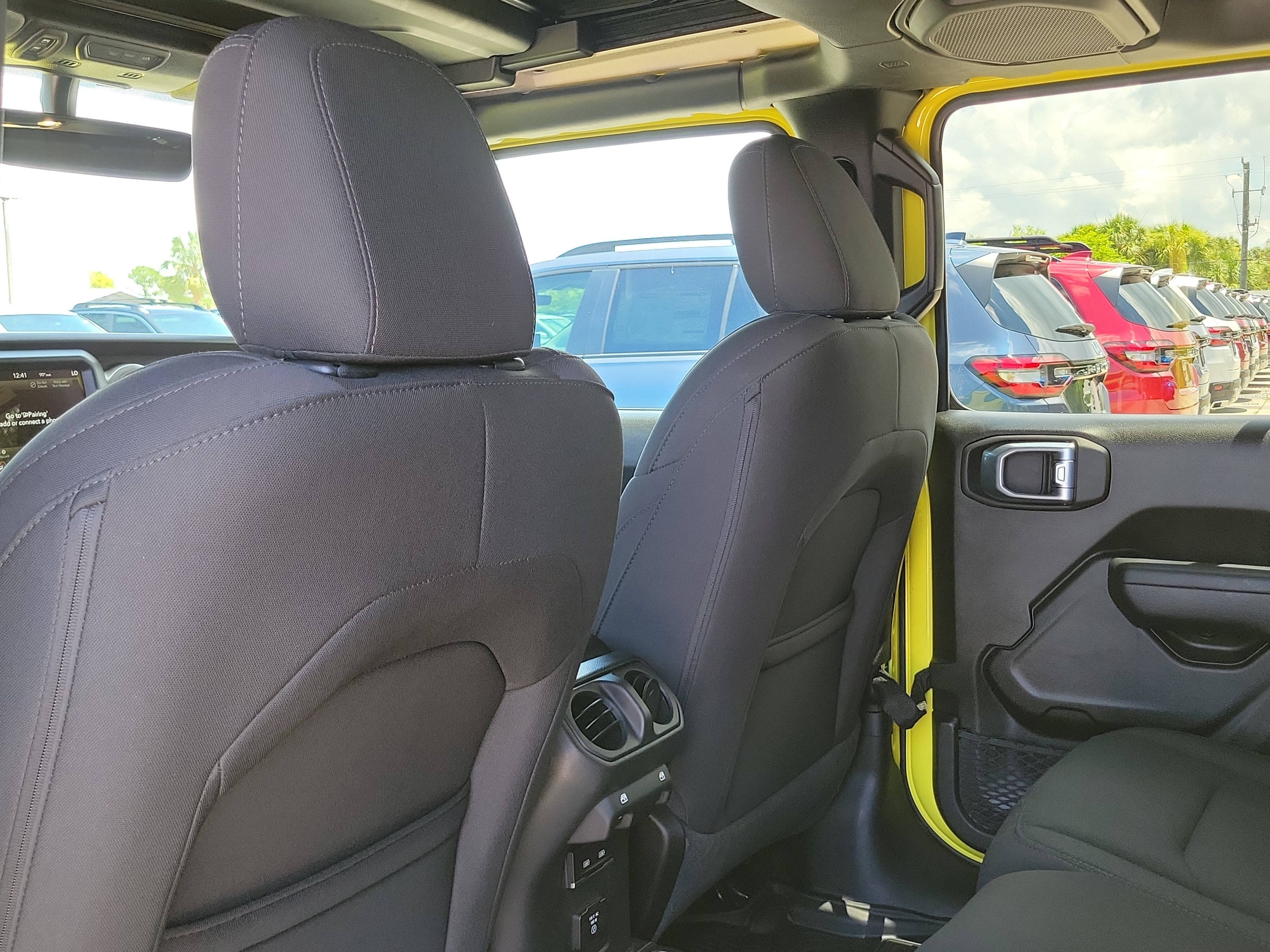 Used 2022 High Velocity Clearcoat Jeep Unlimited Sport S image 11