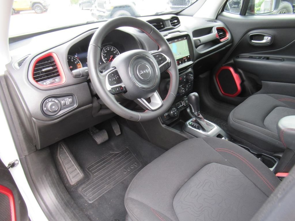 Certified Used 2023 White Jeep Trailhawk image 15