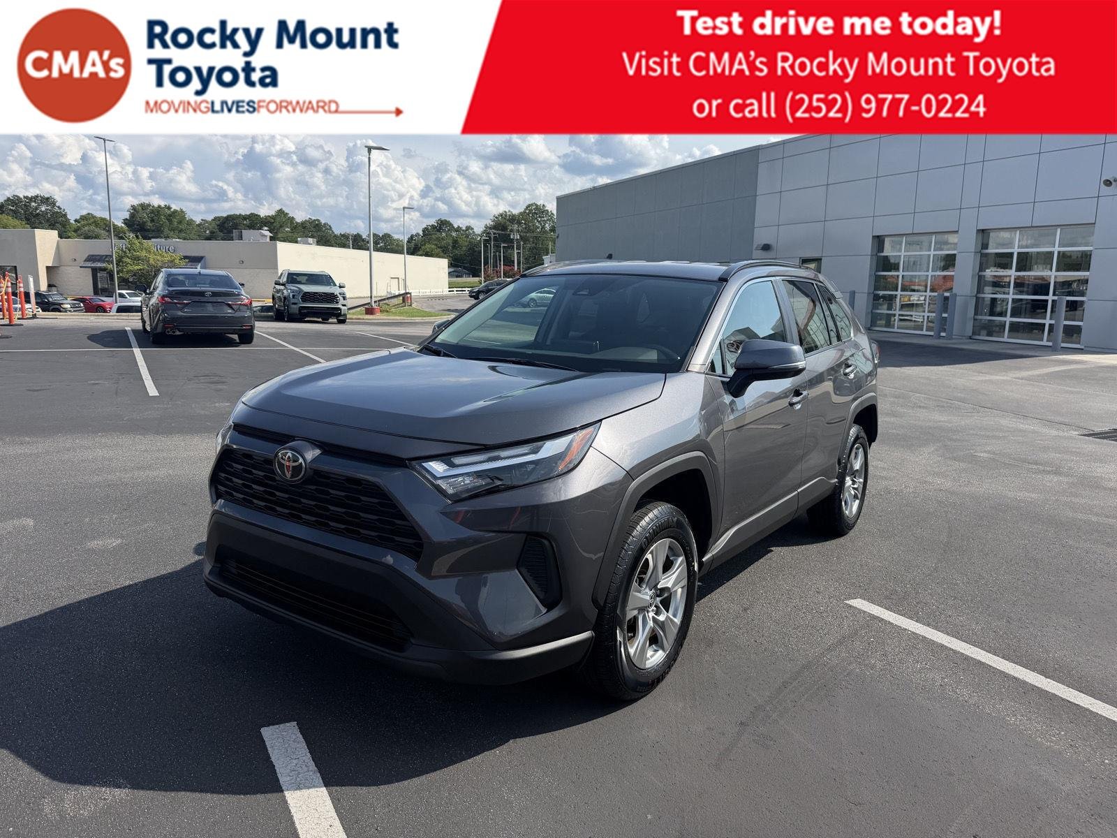Used 2024 Magnetic Gray Metallic Toyota XLE image 1