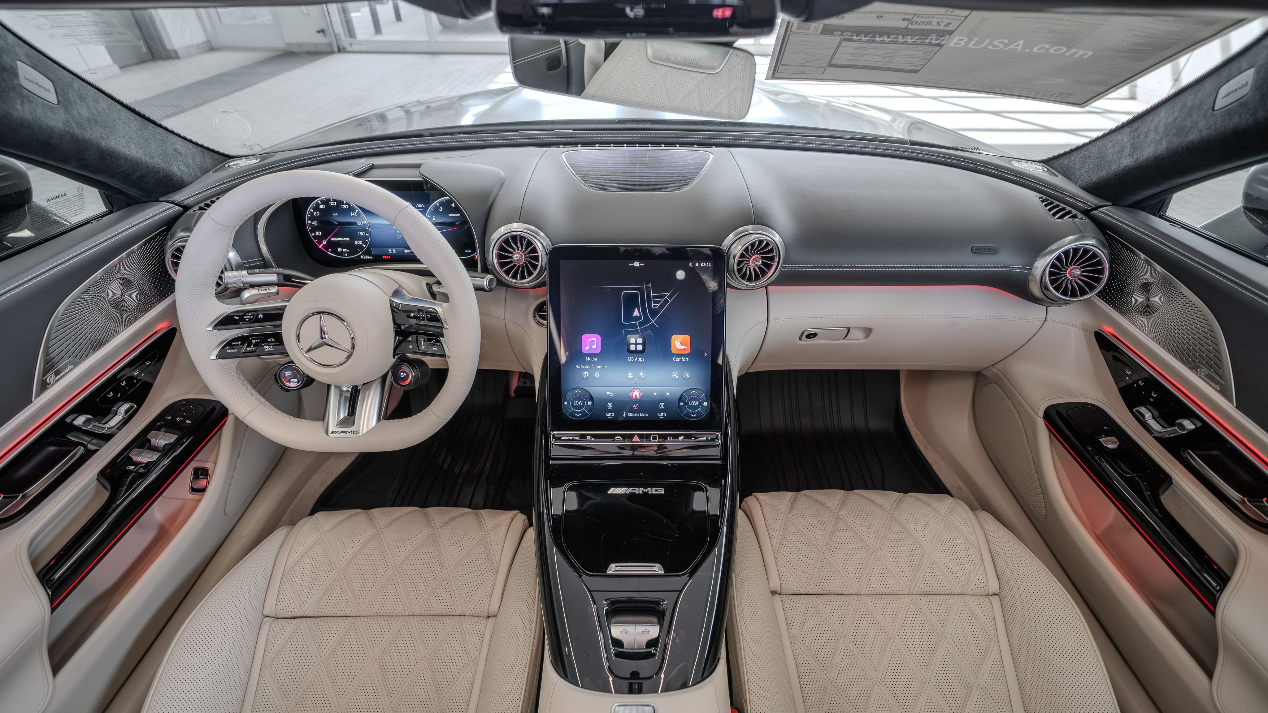 New 2026 Monza Grey Magno Mercedes-Benz SL 43 AMG® image 8