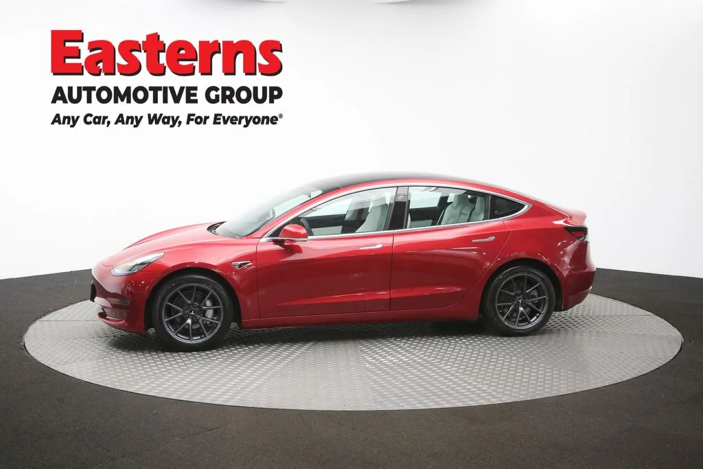 Used 2019 Red Tesla Standard image 55