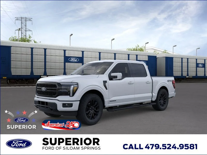 New 2026 Oxford White Ford LARIAT image 1
