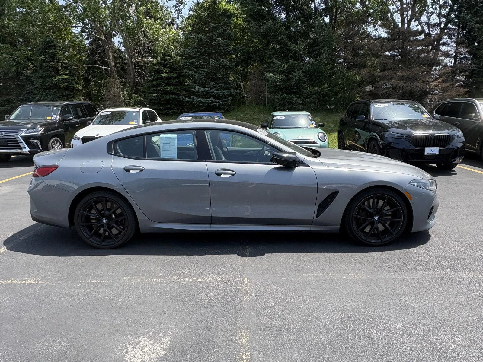 Used 2024 Skyscraper Grey Metallic BMW M850i image 10