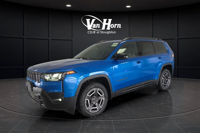 New 2026 Hydro Blue Pearlcoat Jeep Limited image 3