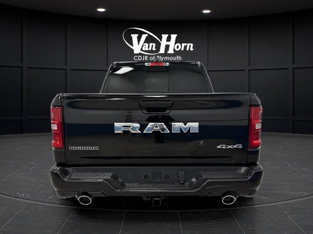 New 2026 Diamond Black Crystal Pearl-Coat Exterior Paint RAM Big Horn/Lone Star image 12