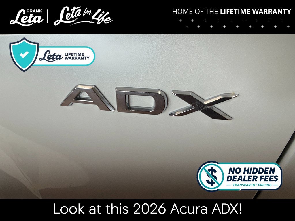New 2026 Platinum White Pearl Acura w/A-Spec Package image 7