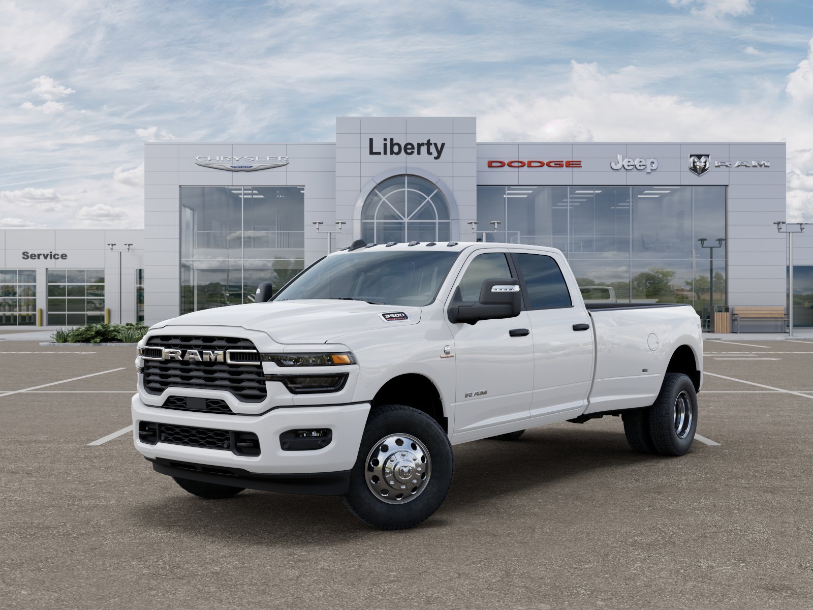 New 2026 Bright White Clearcoat RAM Big Horn image 38