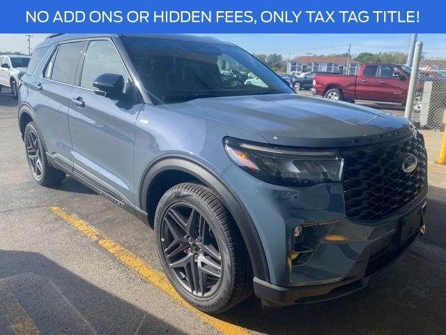 New 2026 Vapor Blue Metallic Ford ST-Line image 3