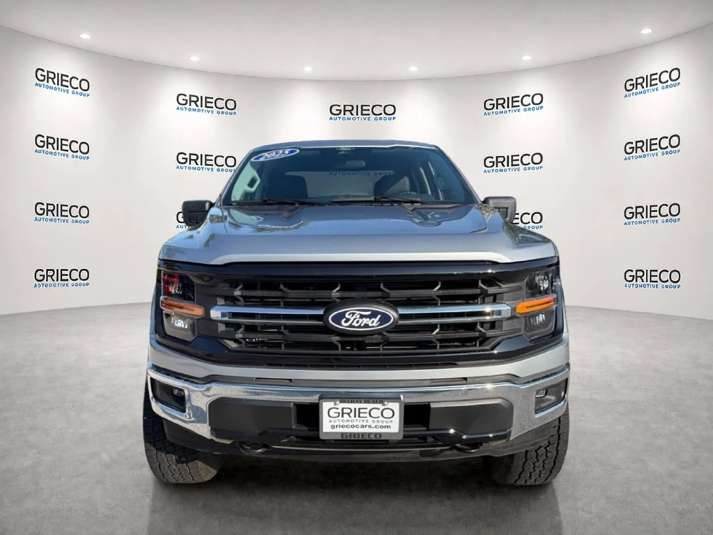 Used 2025 Iconic Silver Metallic Ford XLT image 2