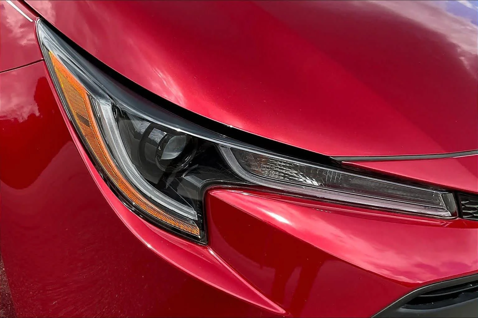 Used 2023 Ruby Flare Pearl Toyota LE image 27