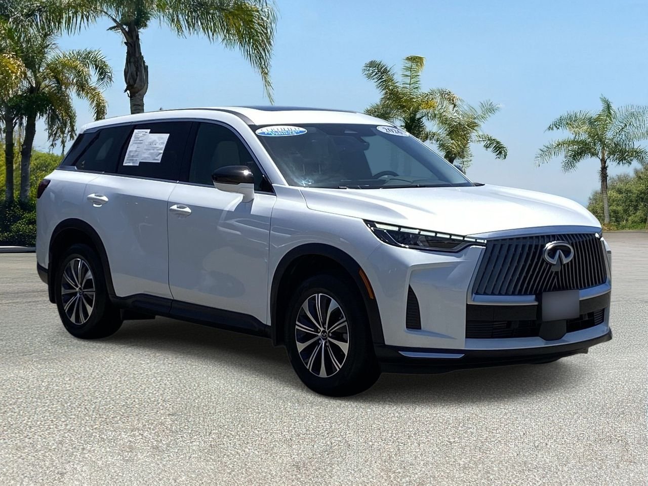 Certified Used 2026 Radiant White INFINITI PURE image 6