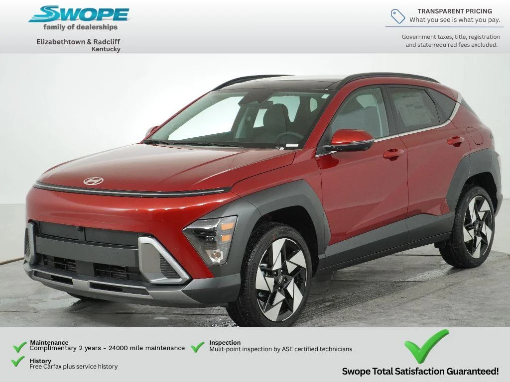 New 2026 Ultimate Red Metallic Hyundai Limited image 7