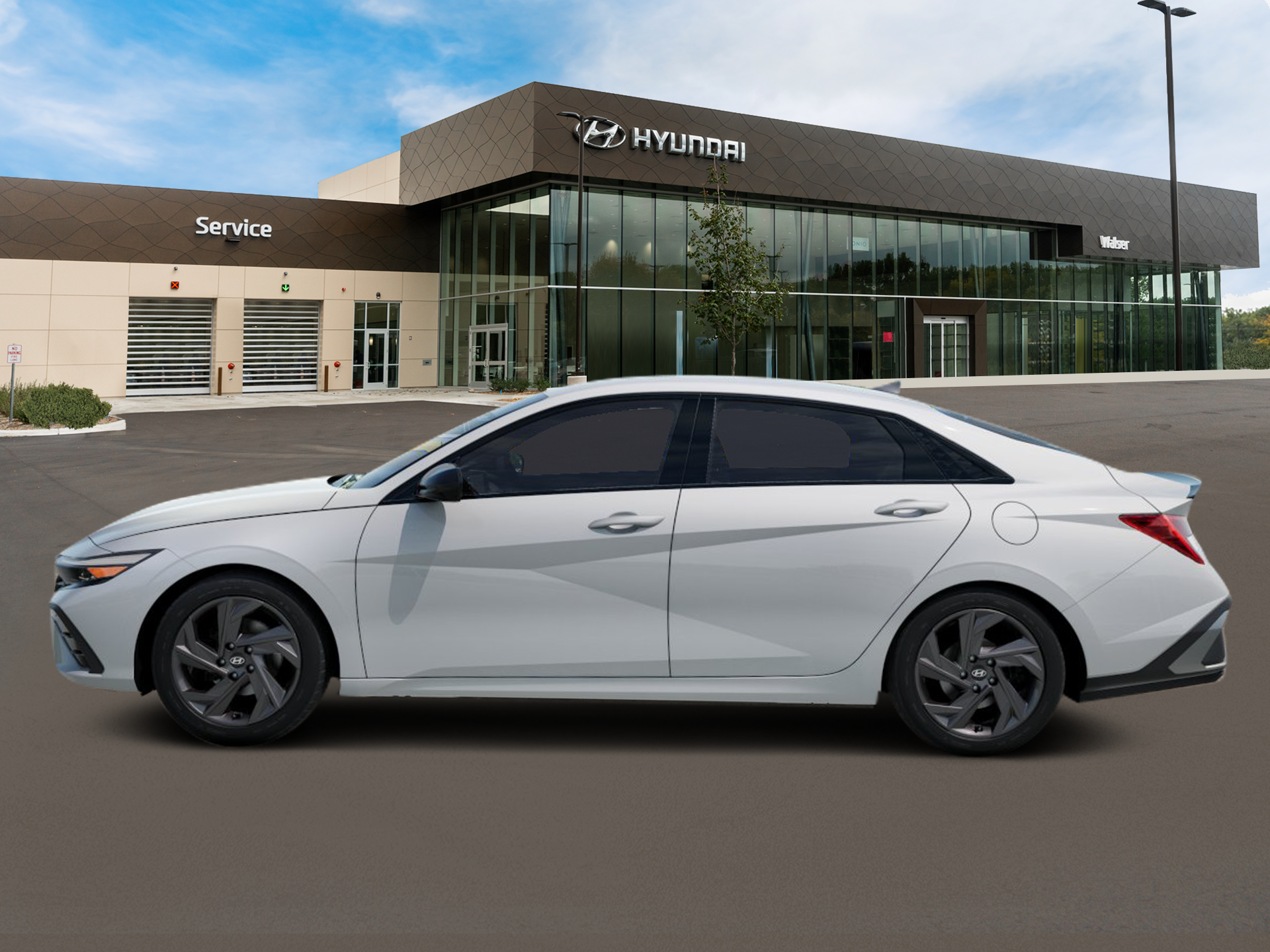 New 2026 Serenity White Hyundai SEL Sport Plus Sedan FWD image 10