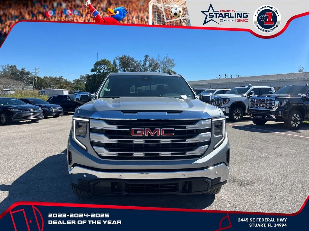 New 2026 Sterling Metallic GMC SLE image 3