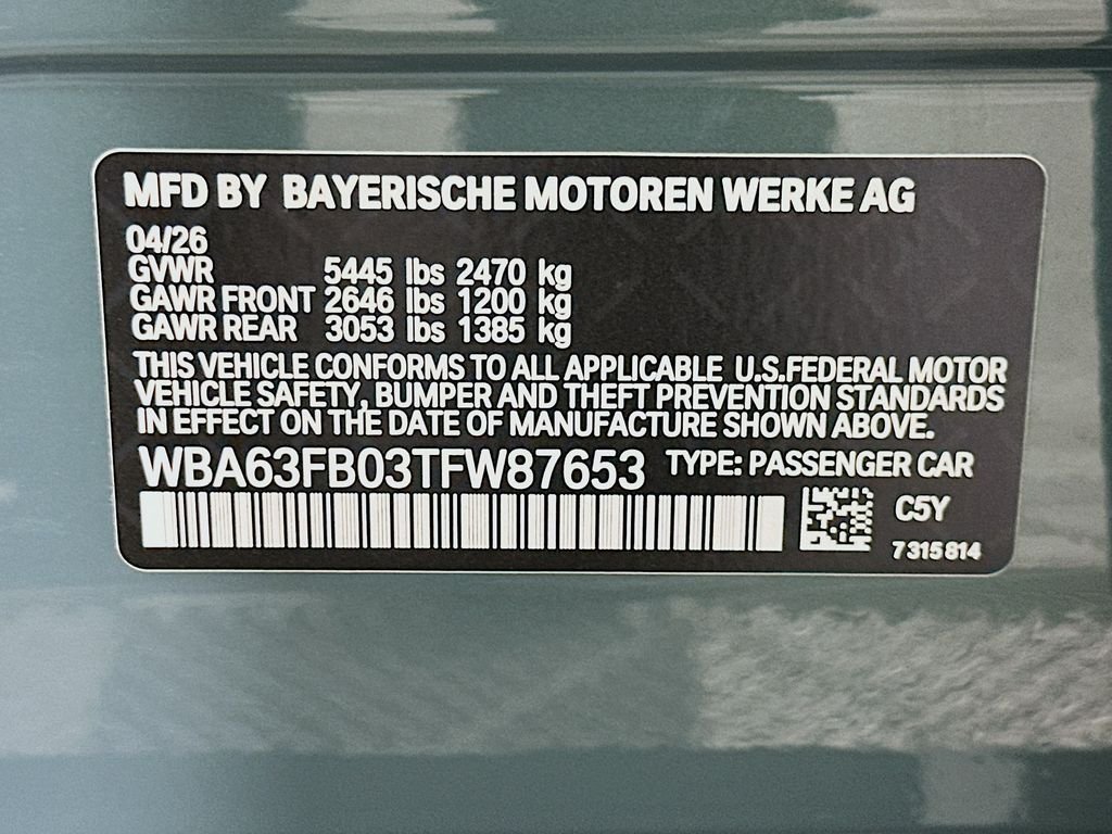 New 2026 Green Metallic BMW M440i xDrive image 24