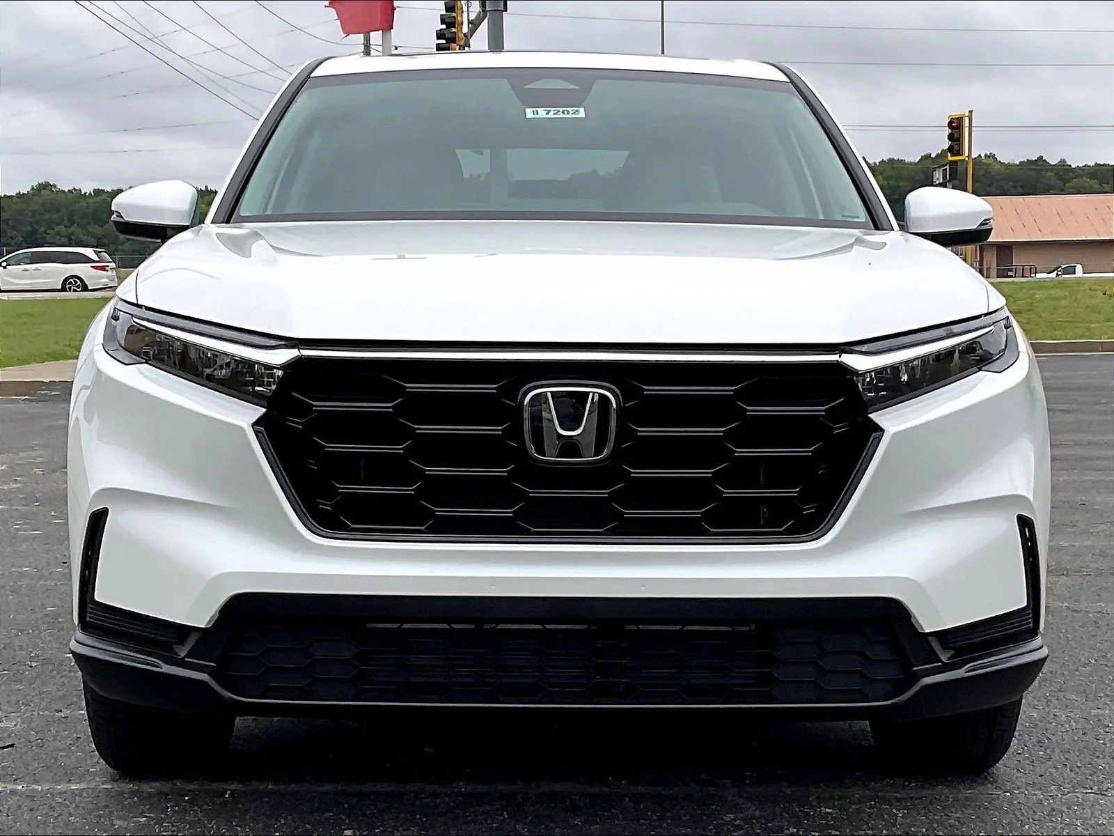 New 2027 Platinum White Pearl Honda EX image 8