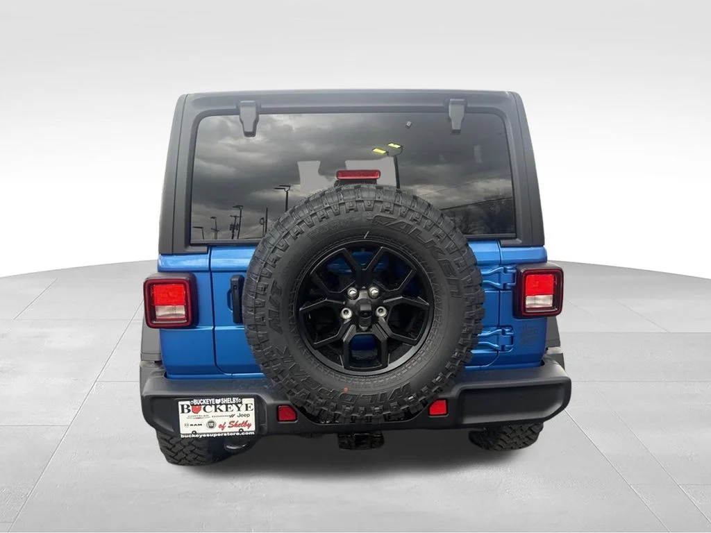 New 2026 Hydro Blue Pearl-Coat Exterior Paint Jeep Willys image 4