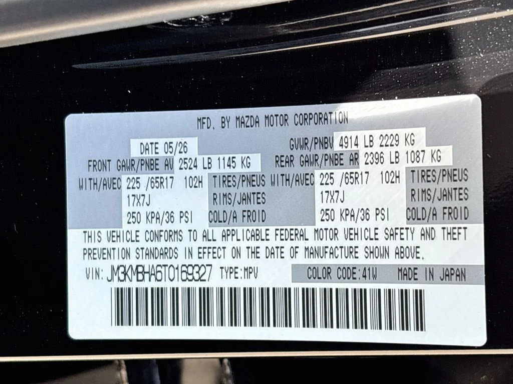 New 2026 Jet Black Mica Mazda 2.5 S Select AWD image 30