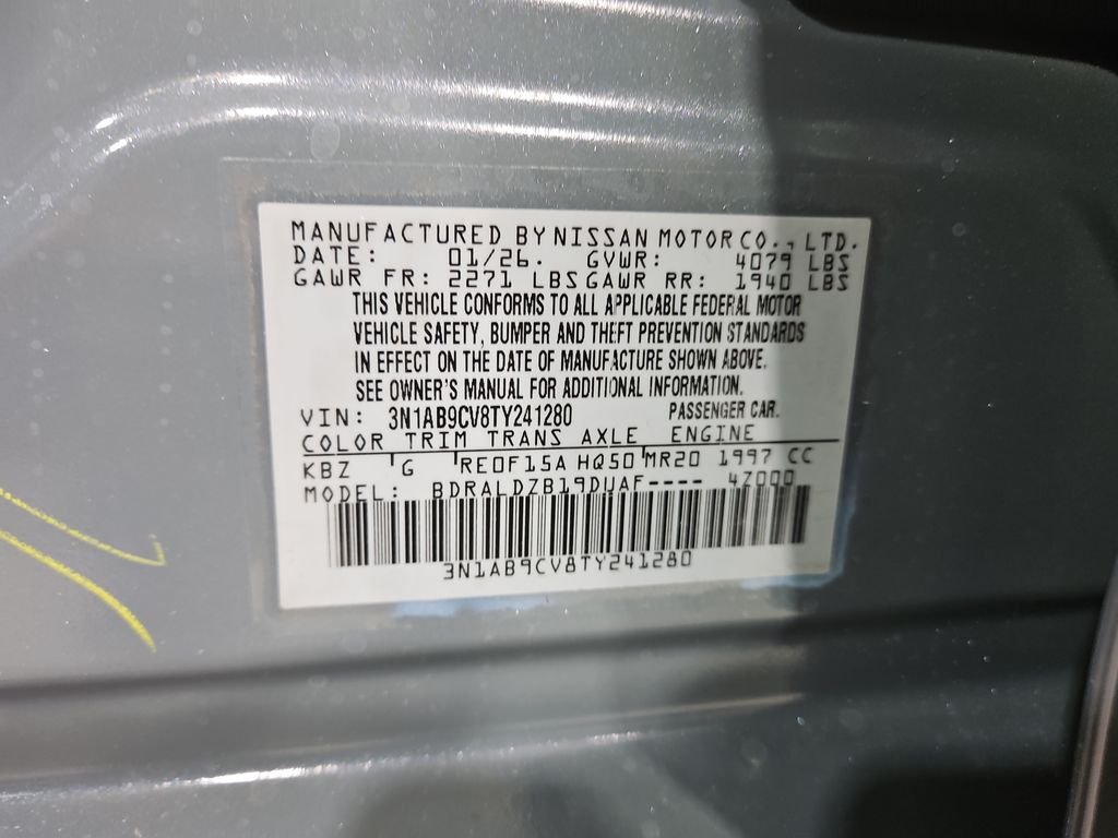 New 2026 Gray Nissan SV image 27