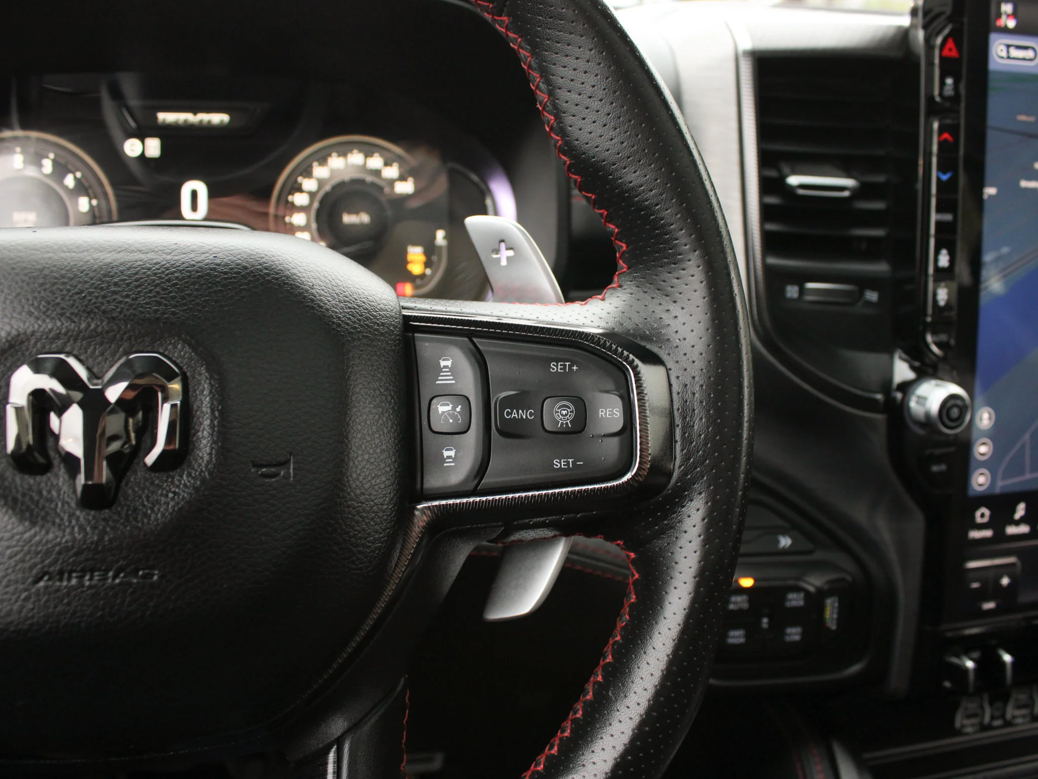 Certified Used 2025 White RAM RHO | Twin-Turbo 540 2.5 LIFT ON 37 TIRES  | Head-Up Display | Bedliner image 29