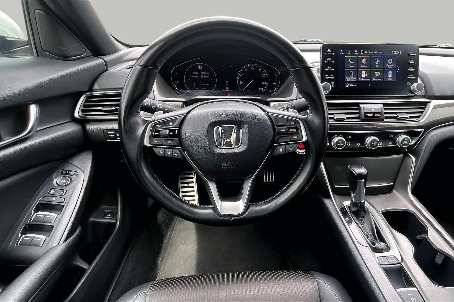 Used 2020 Platinum White Pearl Honda Sport image 6
