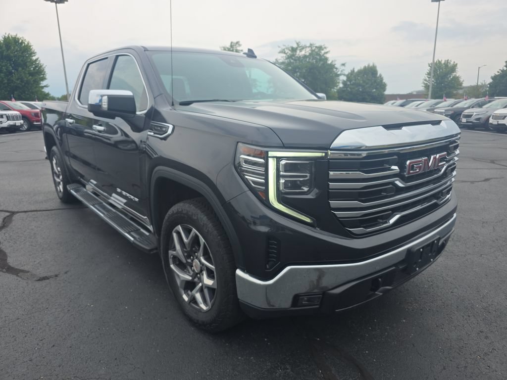 Certified Used 2023 Titanium Rush Metallic GMC SLT image 1