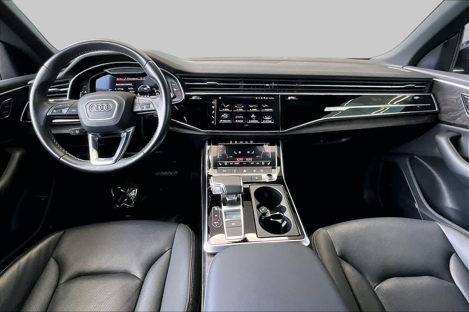 Used 2021 Navarra Blue Metallic Audi Premium Plus image 14