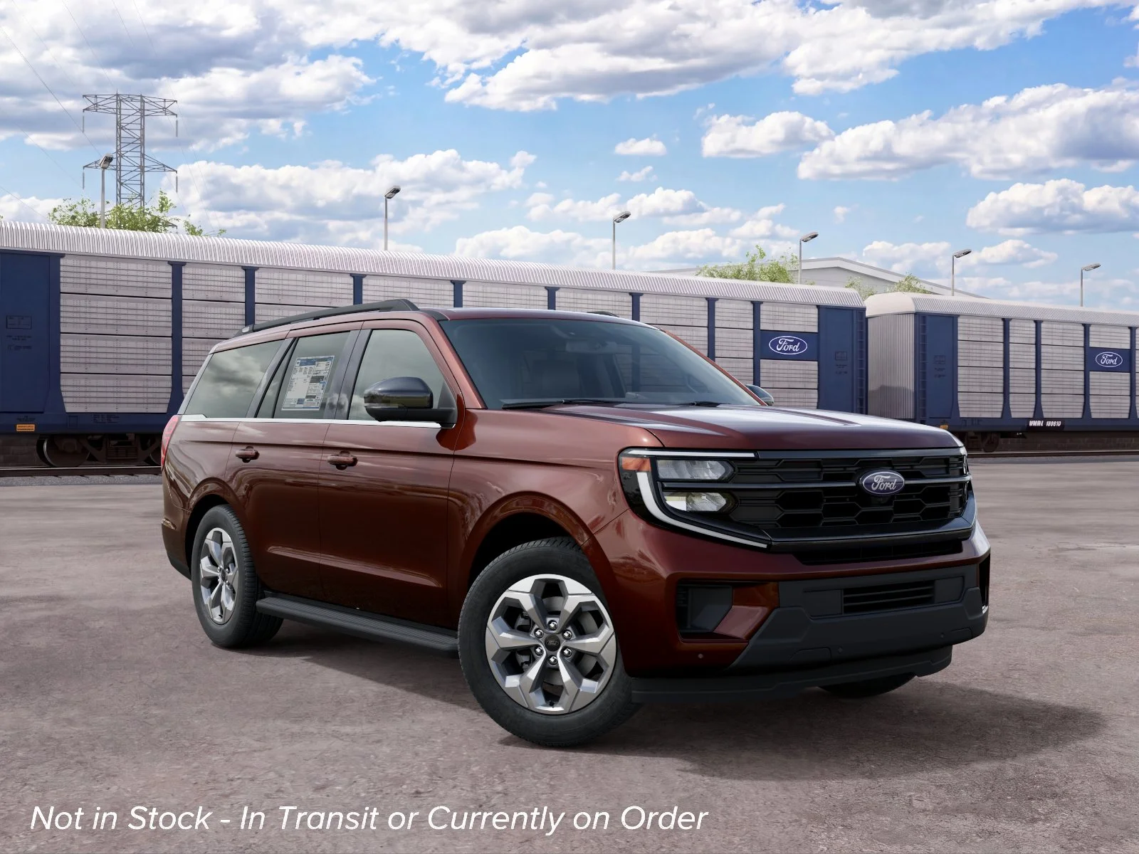 New 2027 Bronze Fire Metallic Tinted Clearcoat Ford Active image 1
