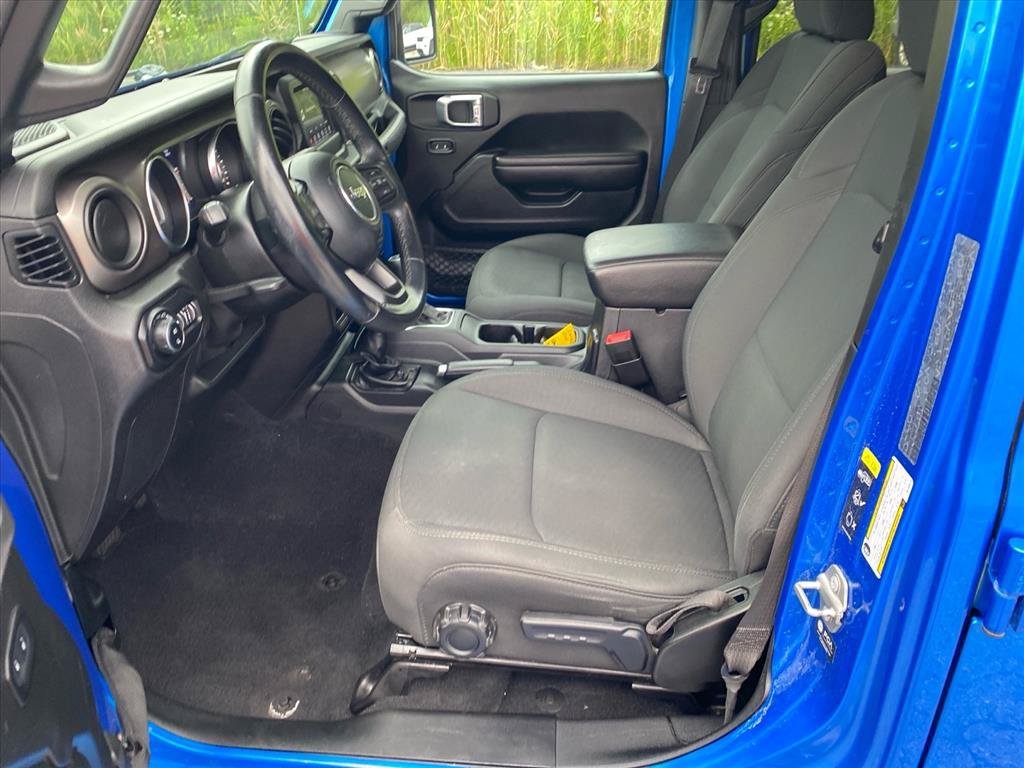 Used 2021 Hydro Blue Pearlcoat Jeep Sport S image 9