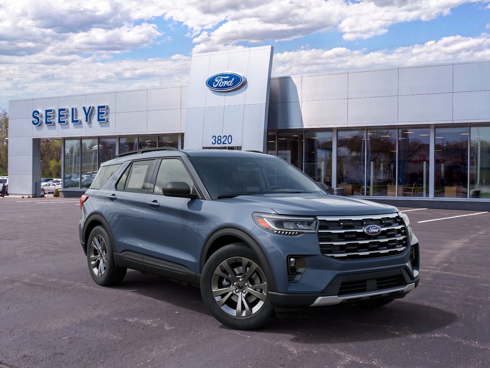 New 2027 Blue Ford 4DR 4WD ACTIVE image 1