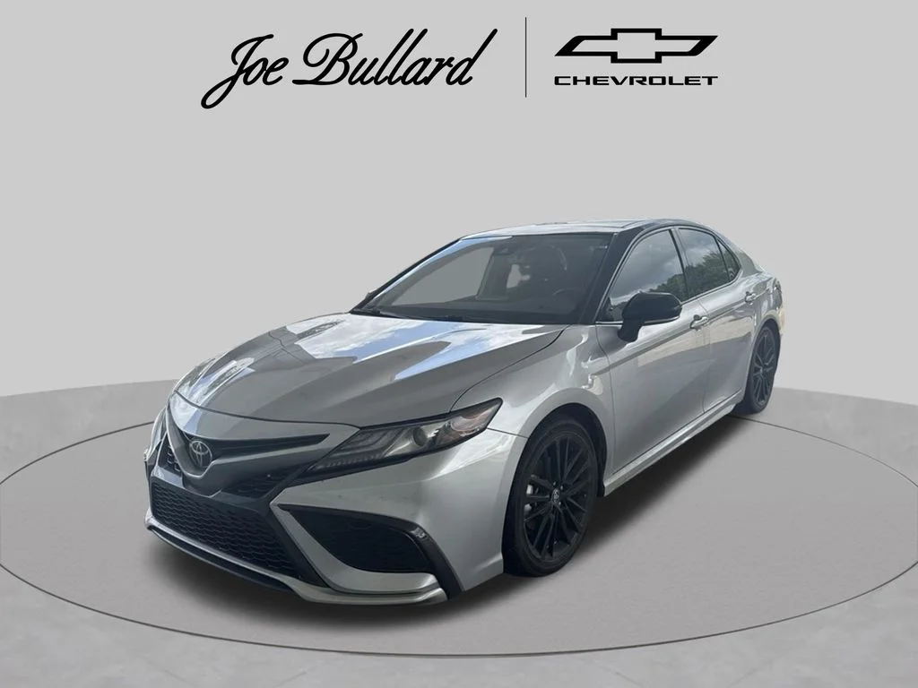 Used 2024 Celestial Silver Metallic Toyota XSE image 1