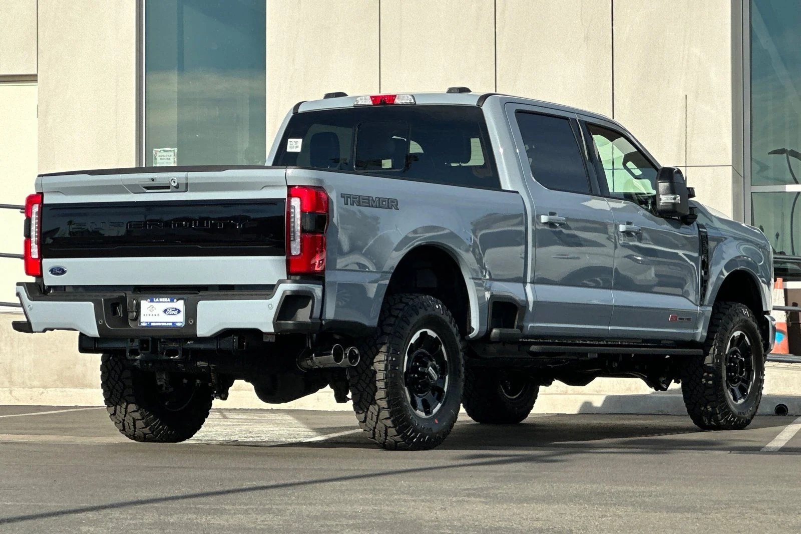 New 2026 Glacier Gray Metallic Tri-Coat Ford F-350® Platinum® image 3