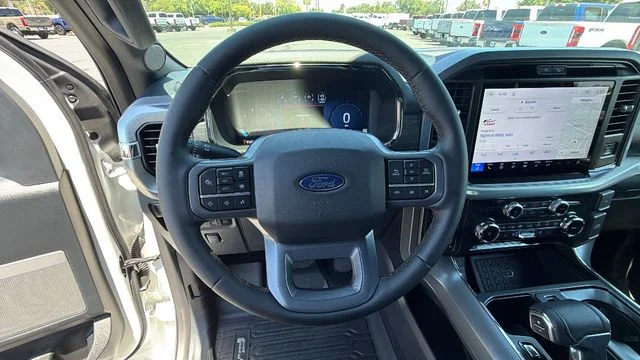 New 2026 Star White Metallic Tri-Coat Ford Lariat® image 29