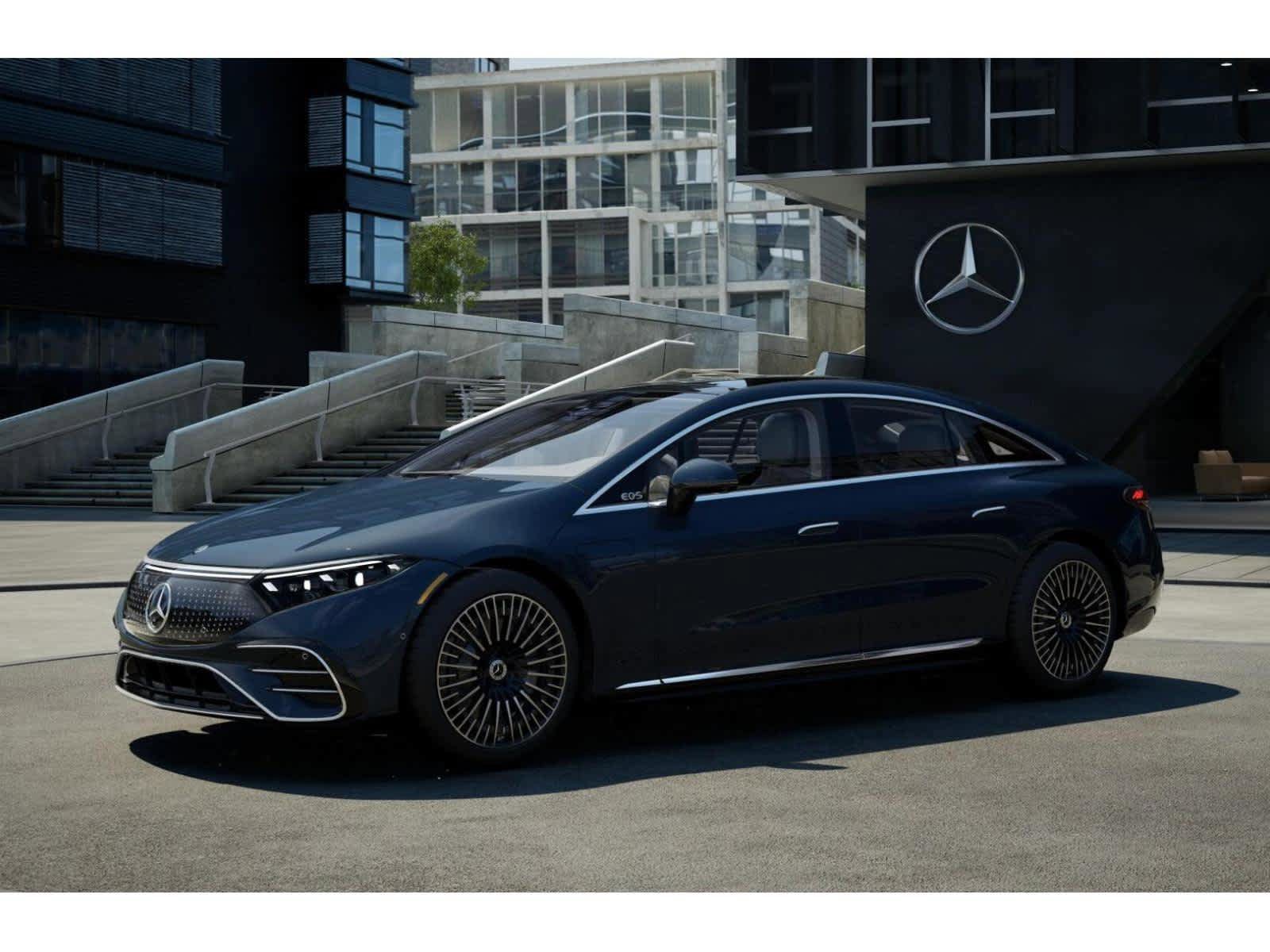 New 2026 Nautical Blue Metallic Mercedes-Benz EQS 450 image 37