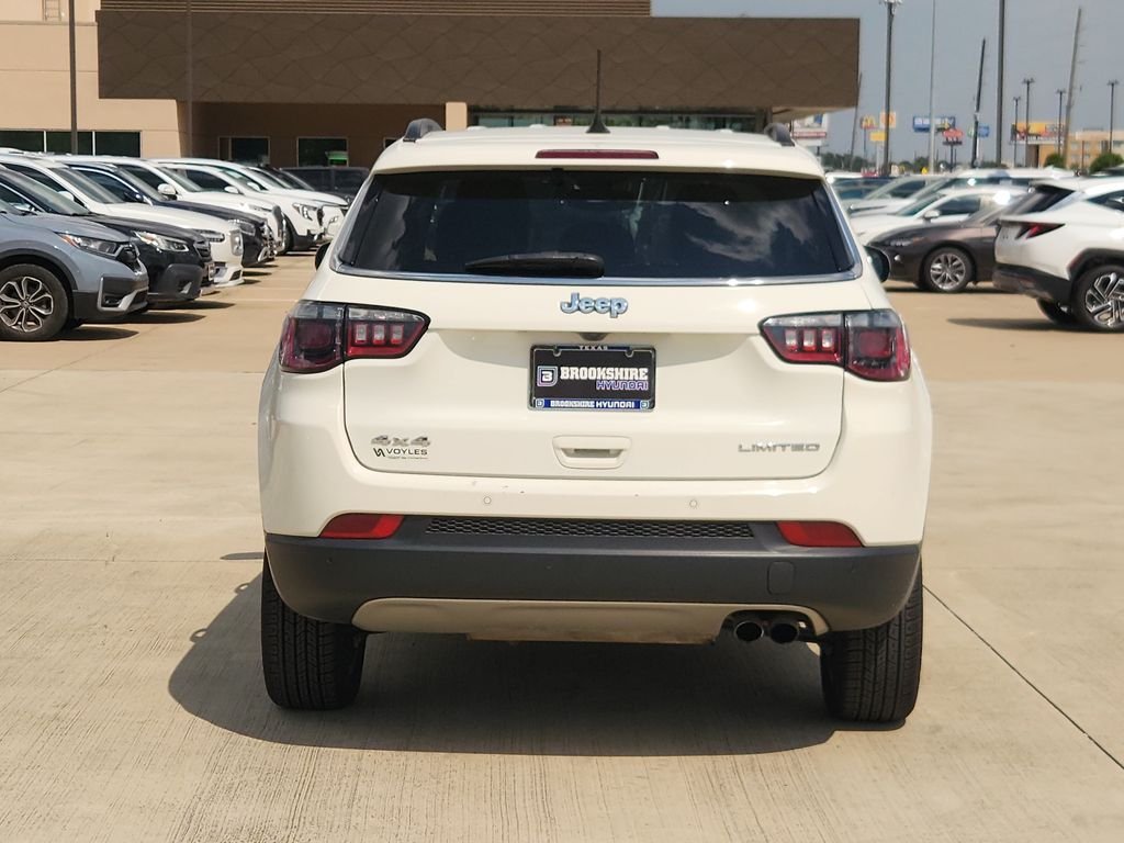 Used 2021 White Clearcoat Jeep Limited image 7