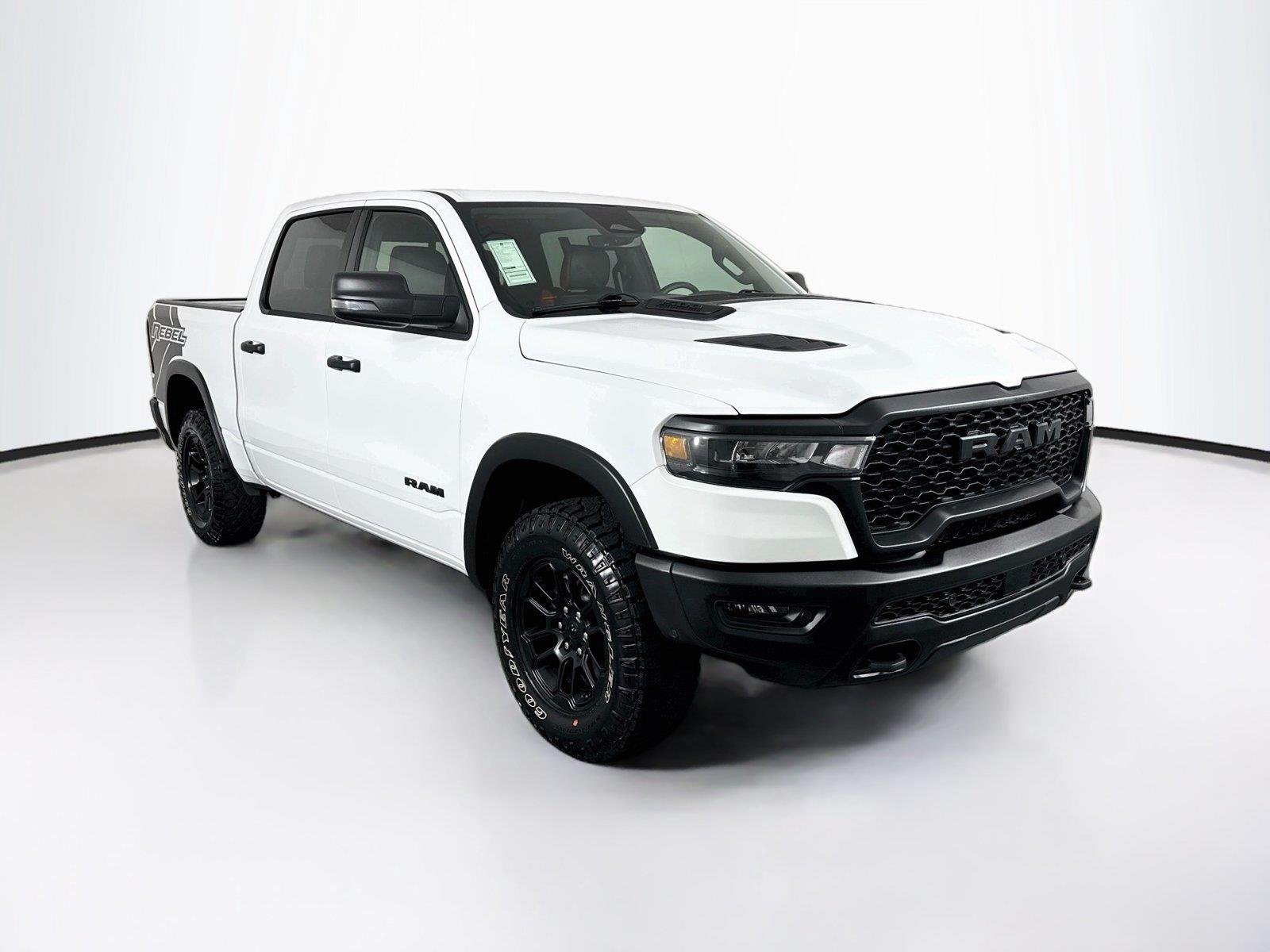Used 2026 Bright White Clearcoat Ram Rebel image 9