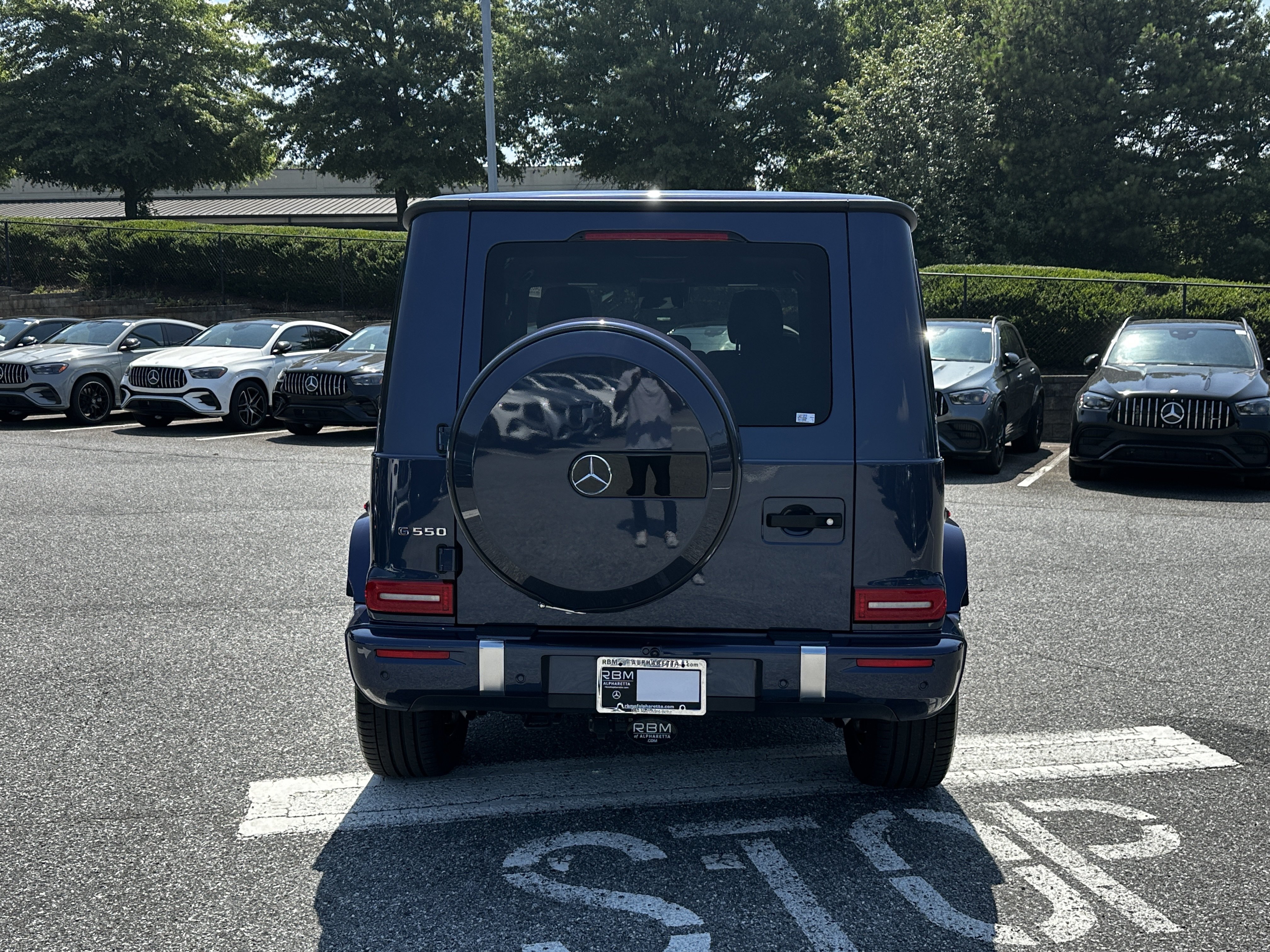 Certified Used 2025 Blue Mercedes-Benz G 550 image 7